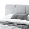 שלישית_0000_Nammal_Bed_Verona_003 ראש מיטה בעיצוב אלגנטי ורך בצבע אפור בהיר - דגם VERONA